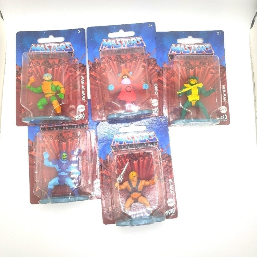he-man Masters of the Universe micro collection figures skeletor